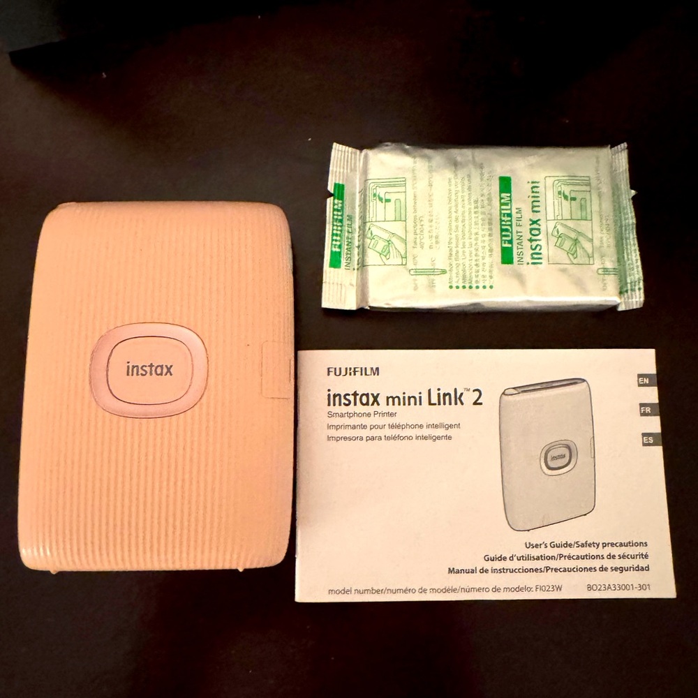 Instax Mini Link 2 Smartphone Printer by Fujifilm